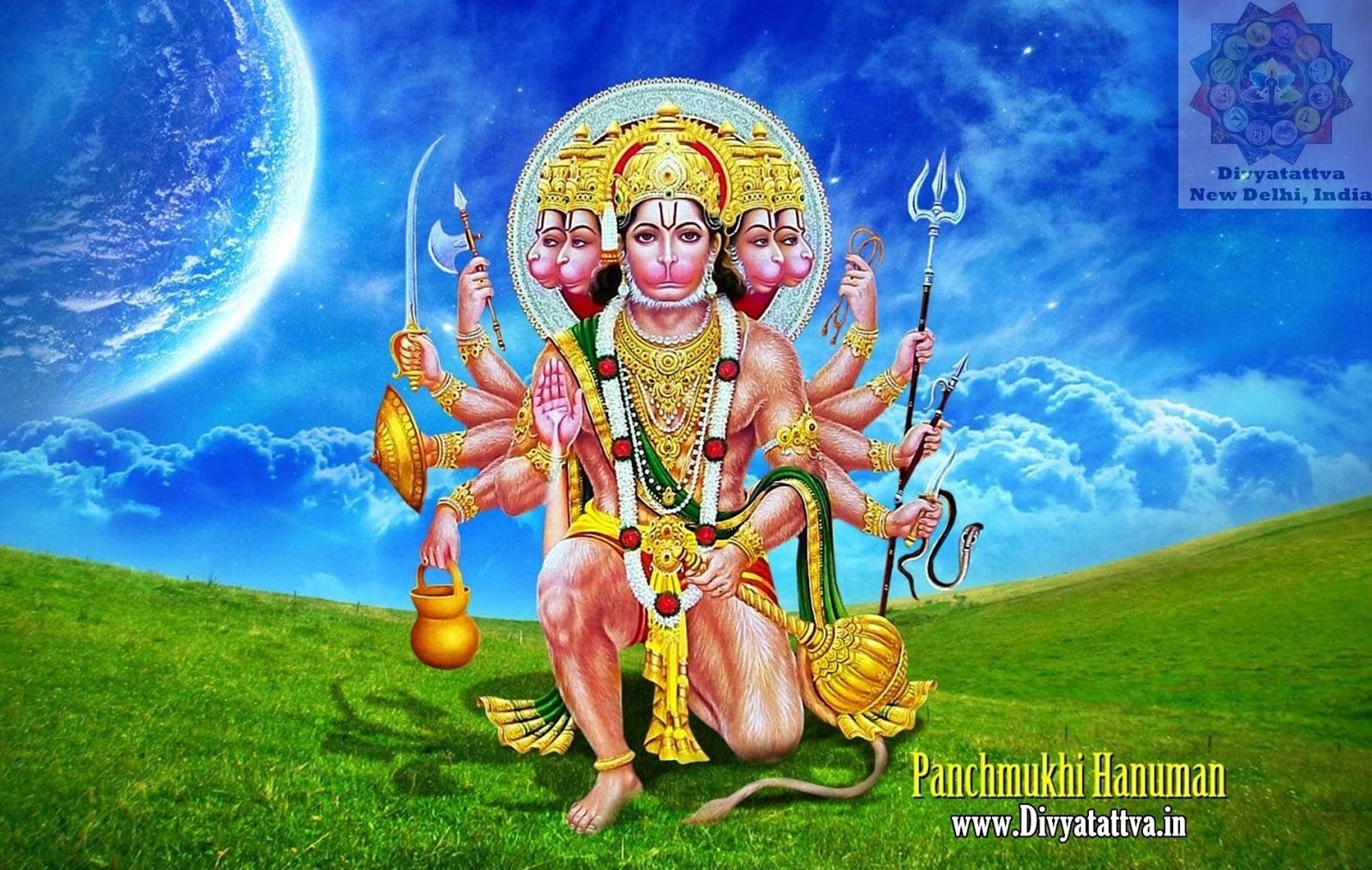 1600x1020 Panchmukhi Hanuman Wallpaper, Free 4k Ultra HD Lord, Desktop