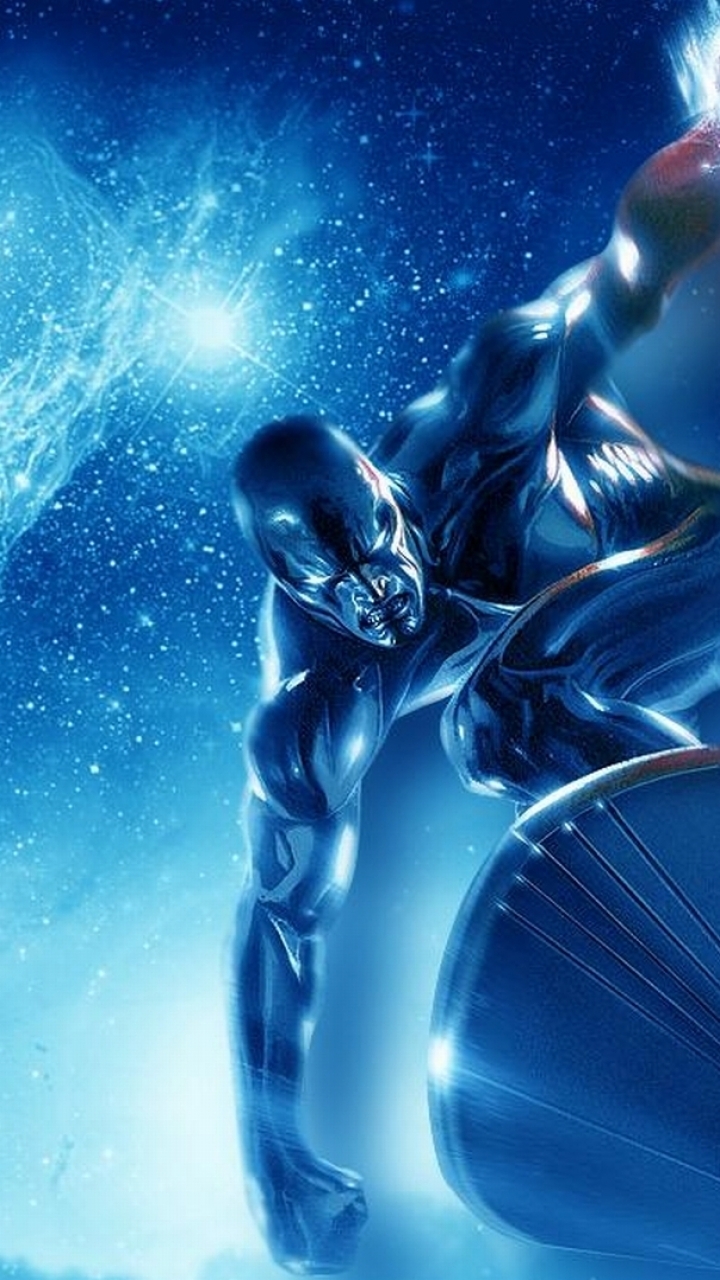 720x1280 Silver Surfer iPhone Wallpaper, Phone