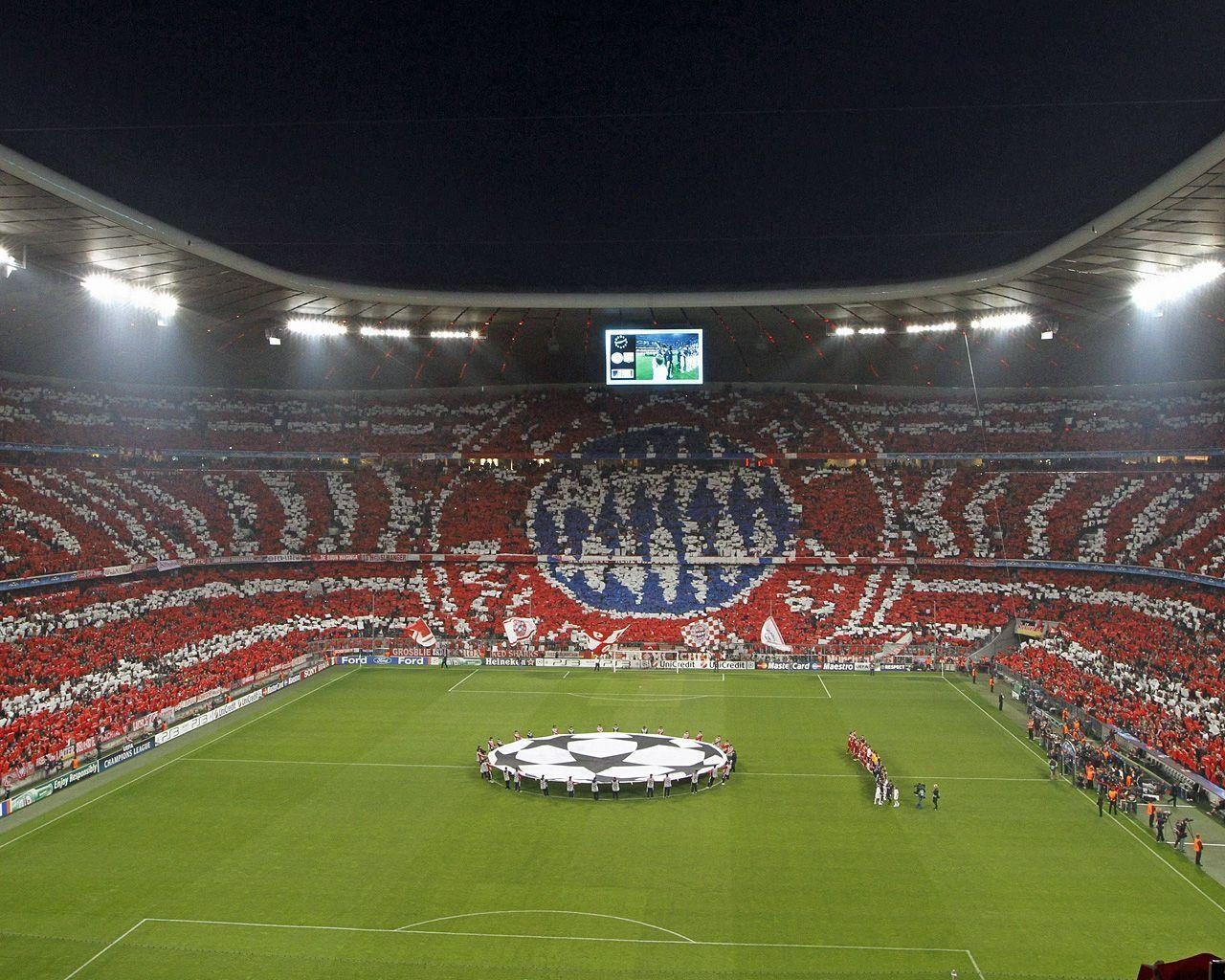 1280x1030 image For > Bayern Munich Stadium Wallpaper, Desktop