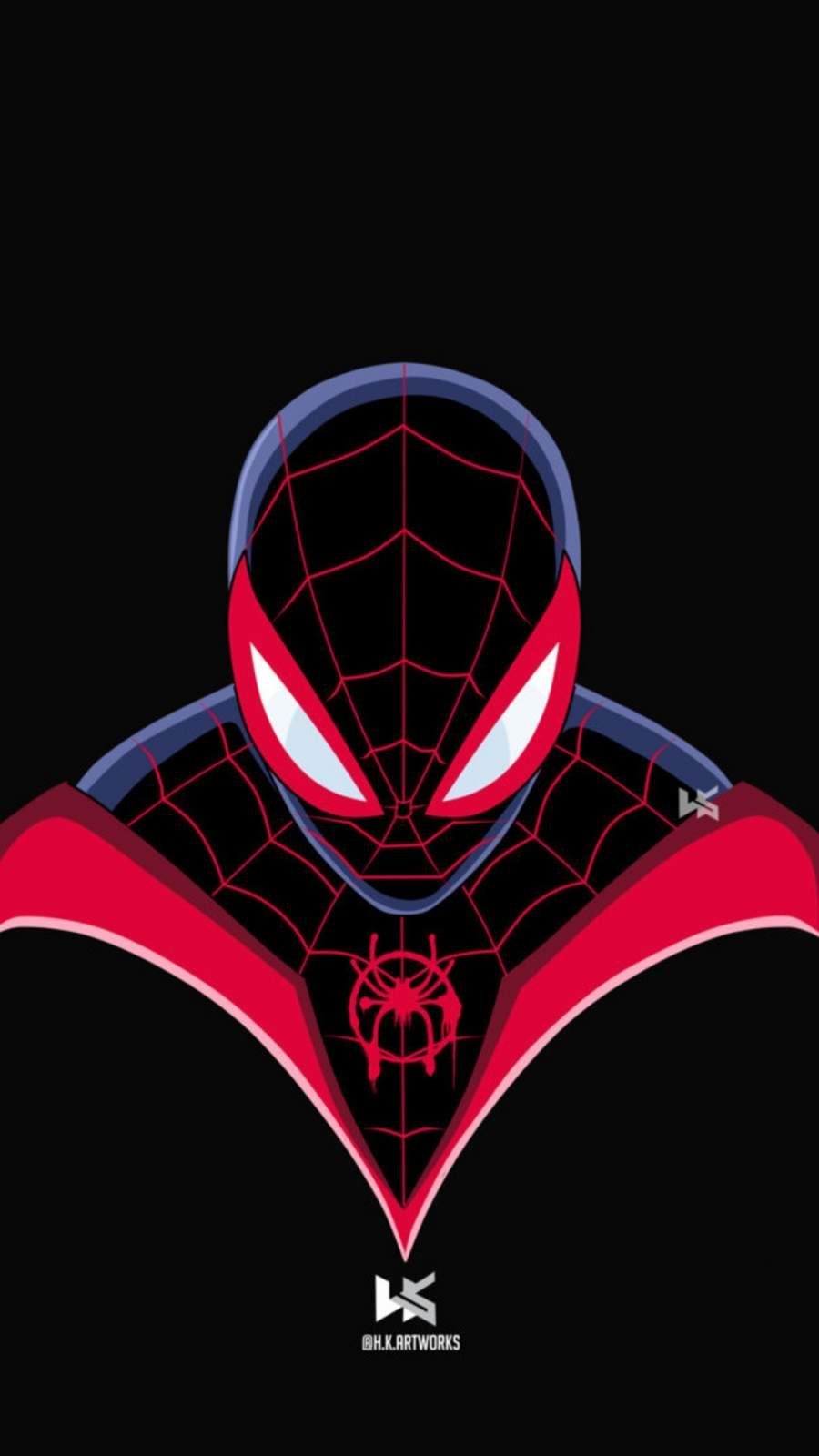 900x1600 Spiderman Miles Morales Art IPhone Wallpaper. Spiderman, Miles morales, Miles morales spiderman, Phone