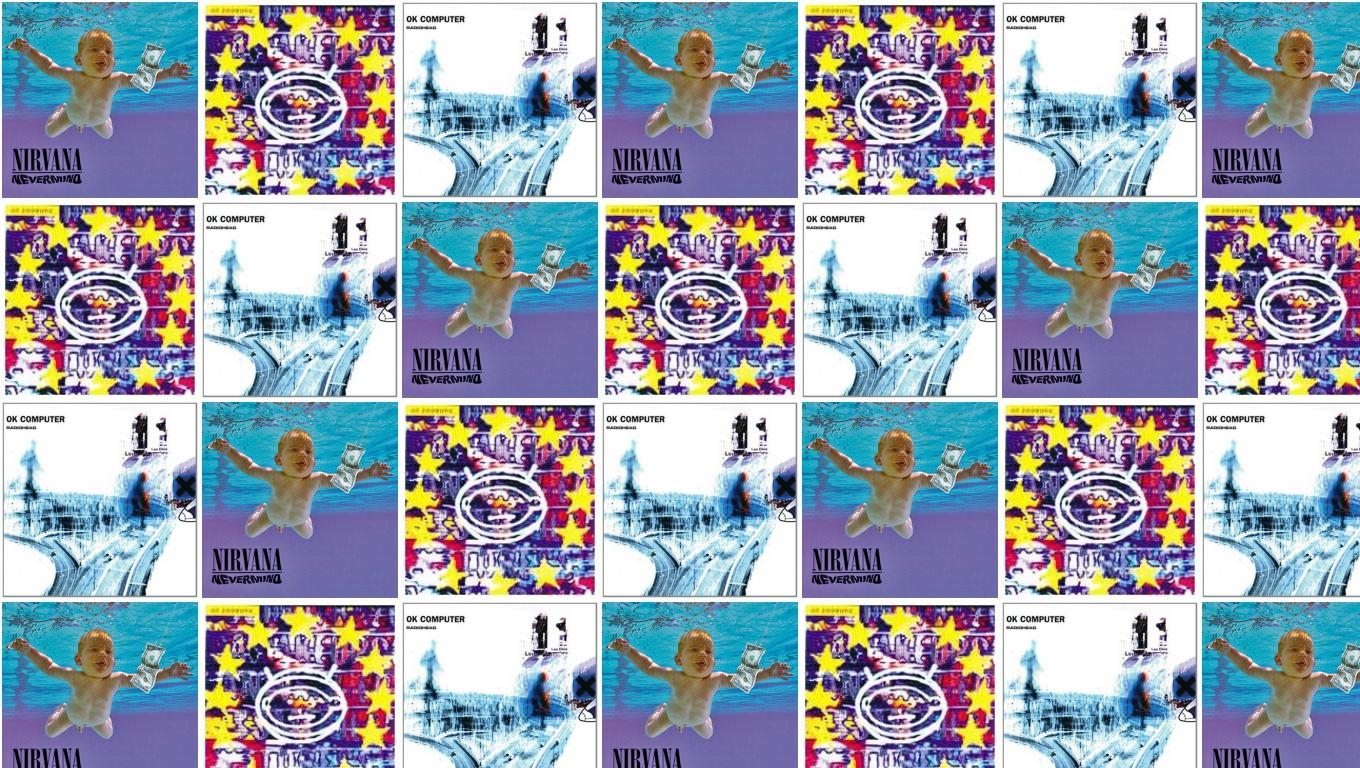 1360x770 Nirvana Nevermind U2 Zooropa Radiohead Ok Computer Wallpaper, Desktop