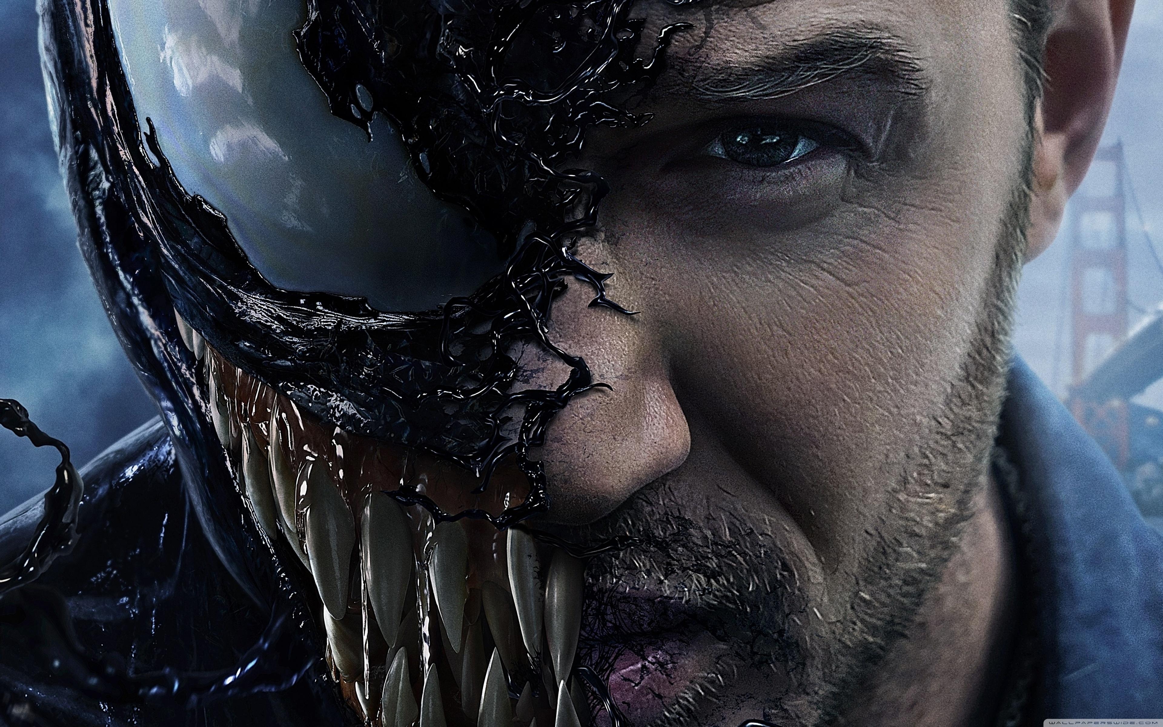 3840x2400 Venom Superhero Movie Tom Hardy ❤ 4K HD Desktop Wallpaper for 4K, Desktop