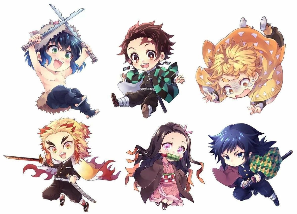 1200x870 Demon Slayer Chibi Image, Desktop