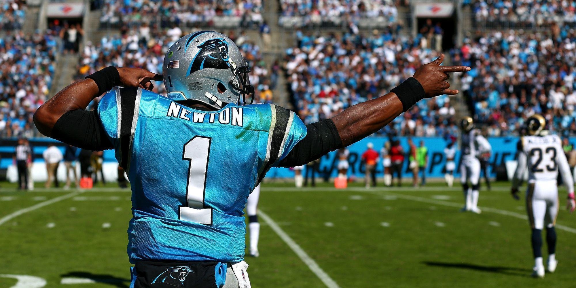 2000x1000 Cam Newton Wallpaper High Quality, Dual Screen