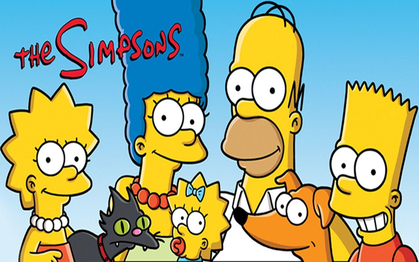 1440x900 The Simpsons Family Introduction Desktop Wallpaper HD. Cartoons, Desktop