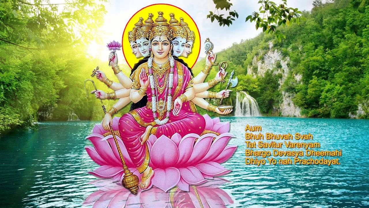 1280x720 Good Morning India 45 Shri Gayatri Mantra, Desktop