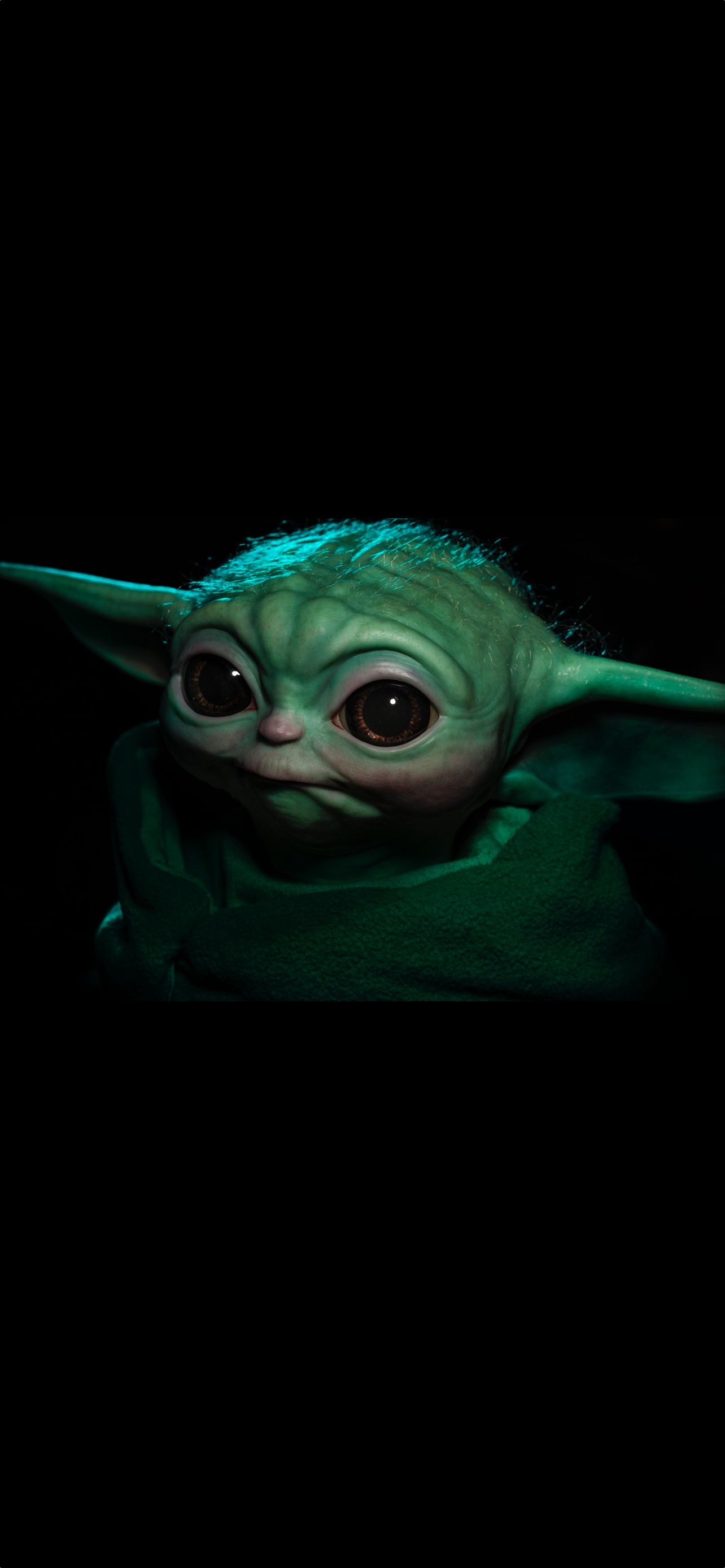 1290x2780 beautiful wallpaper of Grogu (the Child also known as Baby Yoda), Phone