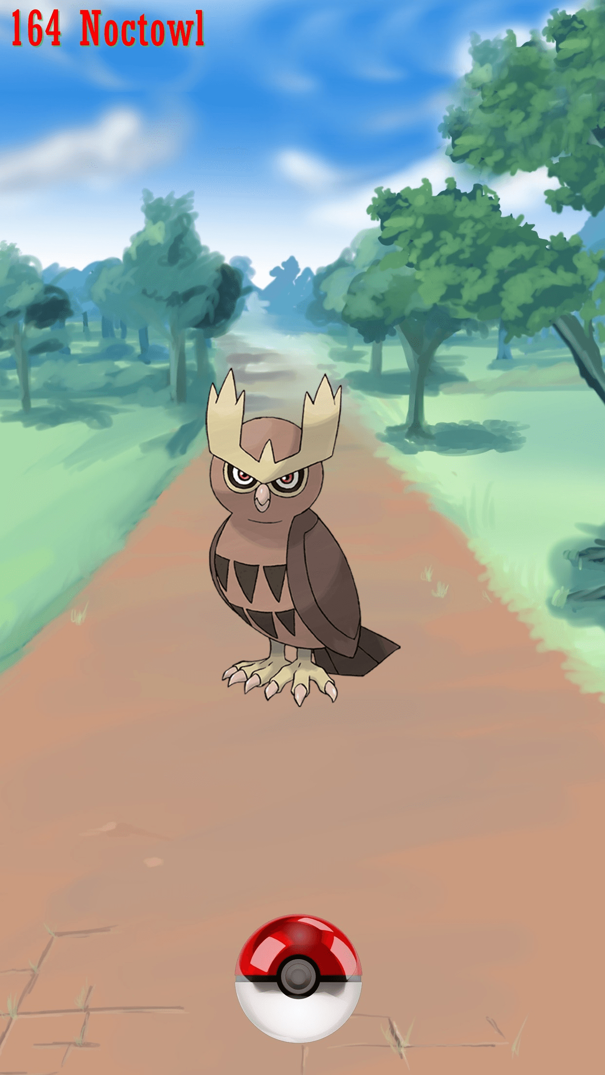 1250x2210 Street Pokeball Noctowl, Phone