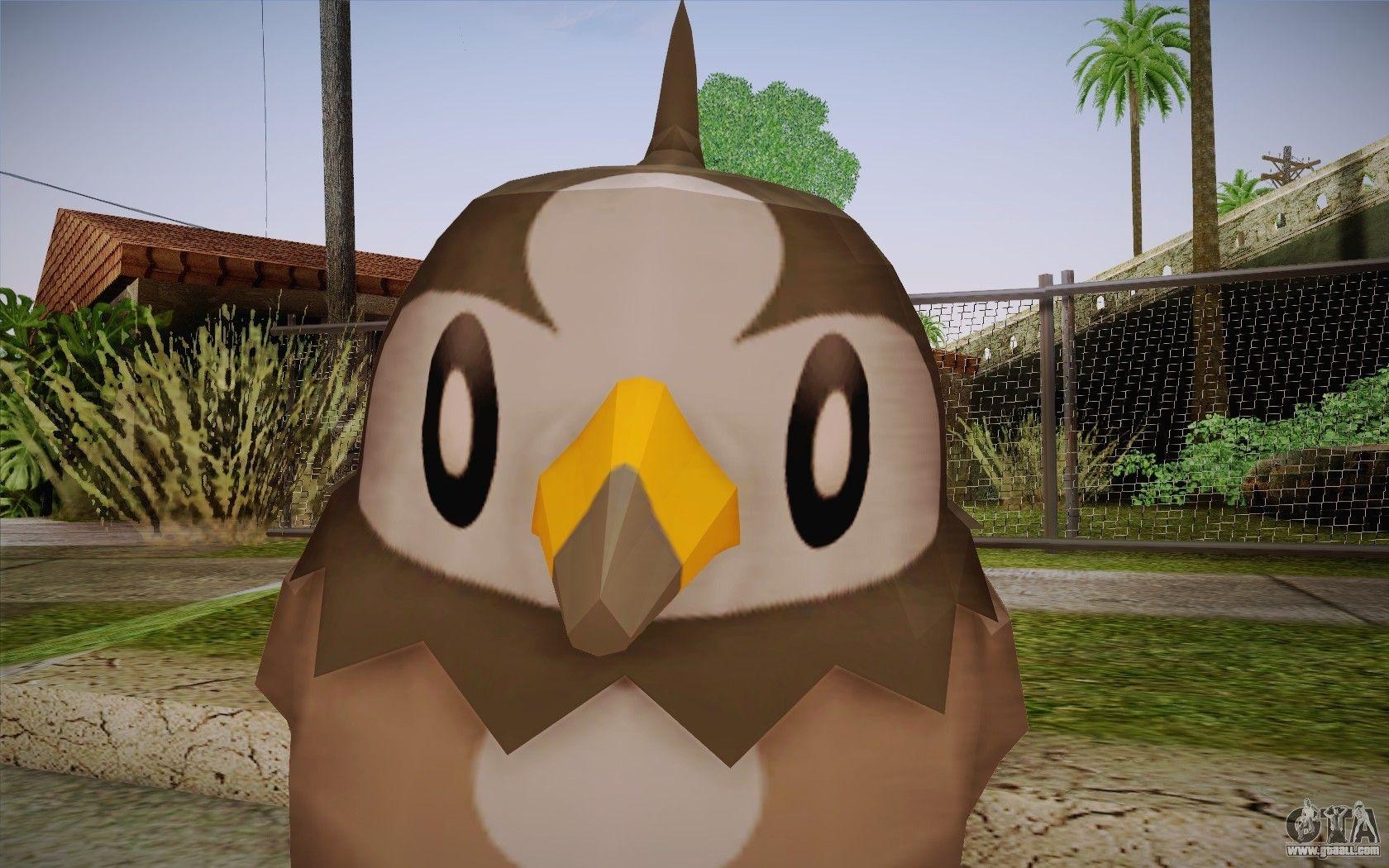 1680x1050 Starly from Pokemon for GTA San Andreas, Desktop