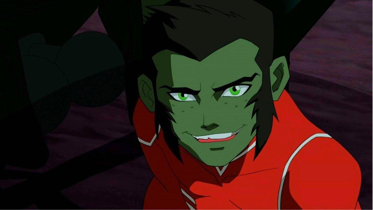 1280x720 Young Justice Beast Boy Transformations, Desktop