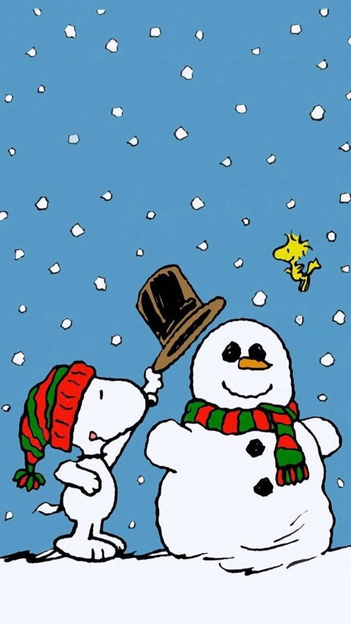 720x1280 Free Snoopy Christmas HD Wallpaper, Phone