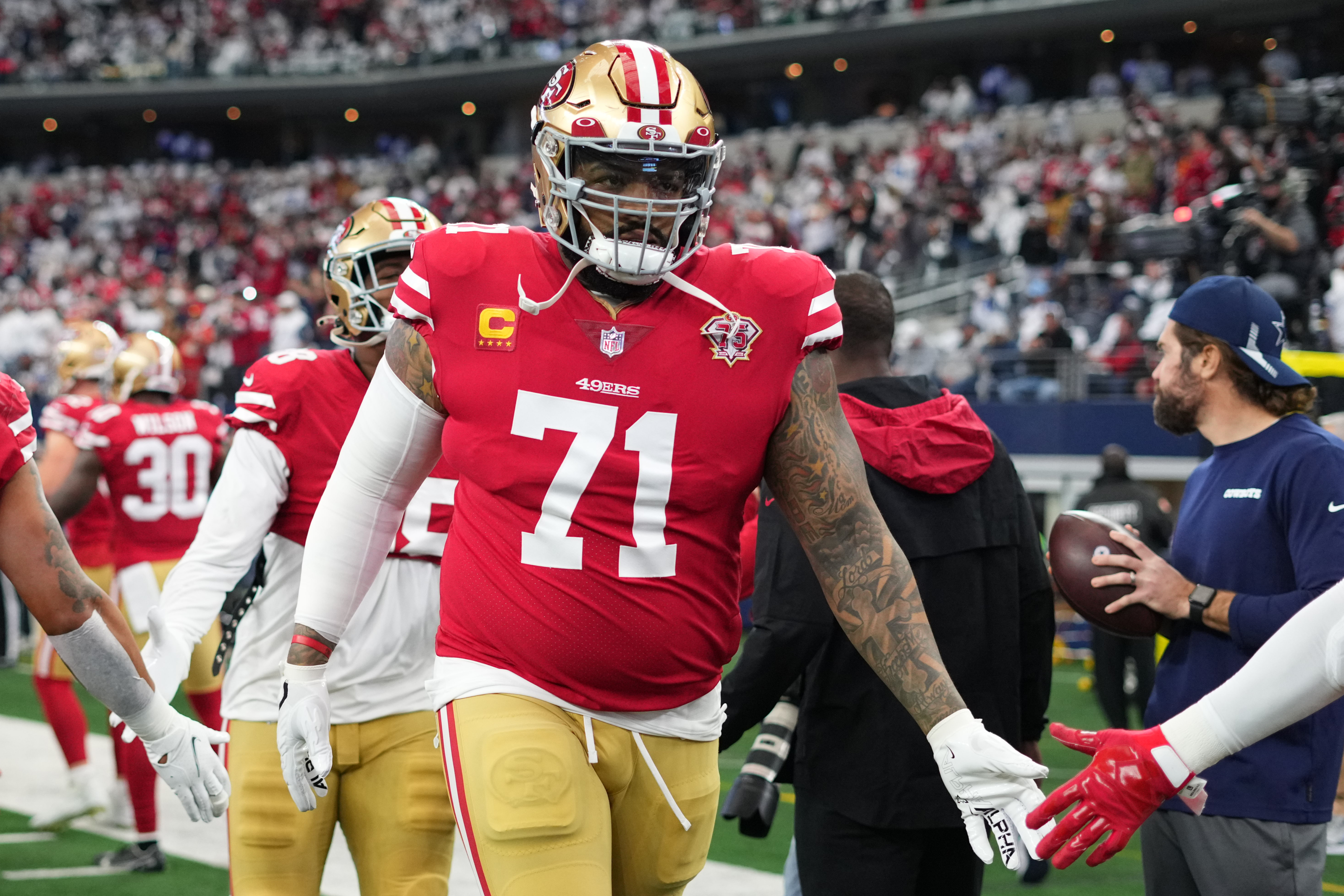 3200x2140 Chiefs vs. 49ers: Trent Williams hopes to return from high ankle sprain, Desktop