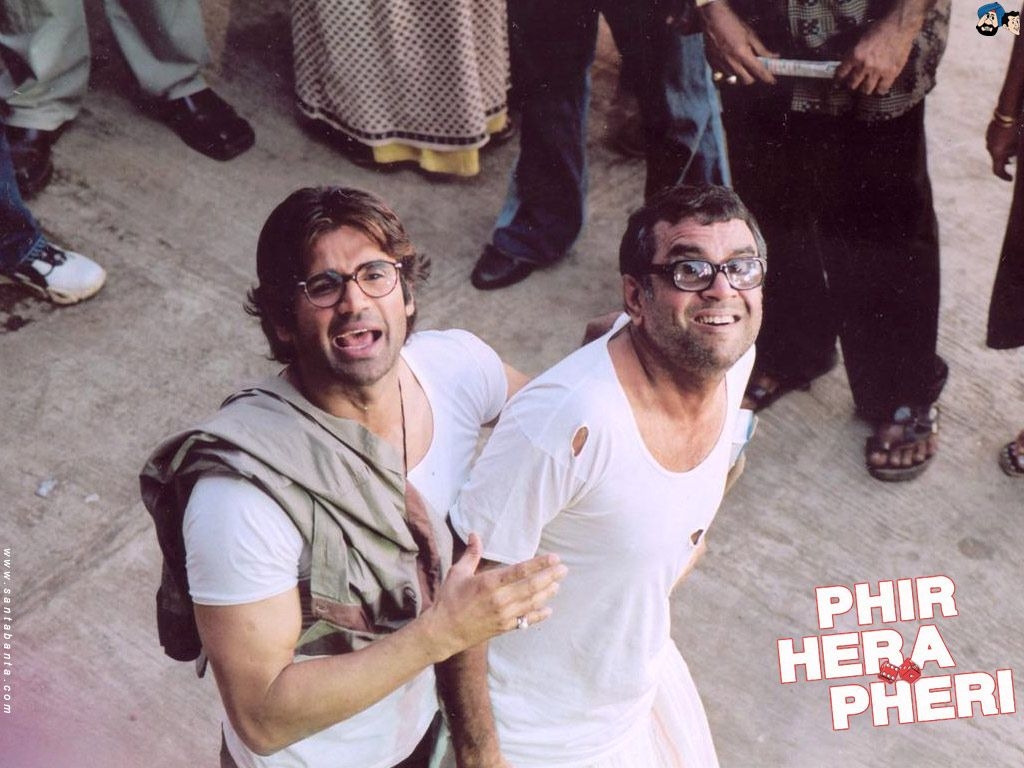 1030x770 Phir Hera Pheri Movie Wallpaper, Desktop