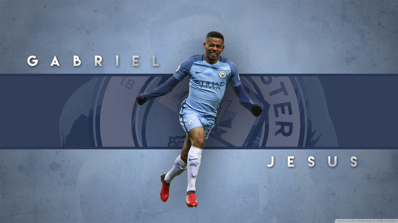 1370x770 Gabriel Jesus HD desktop wallpaper, High Definition, Desktop