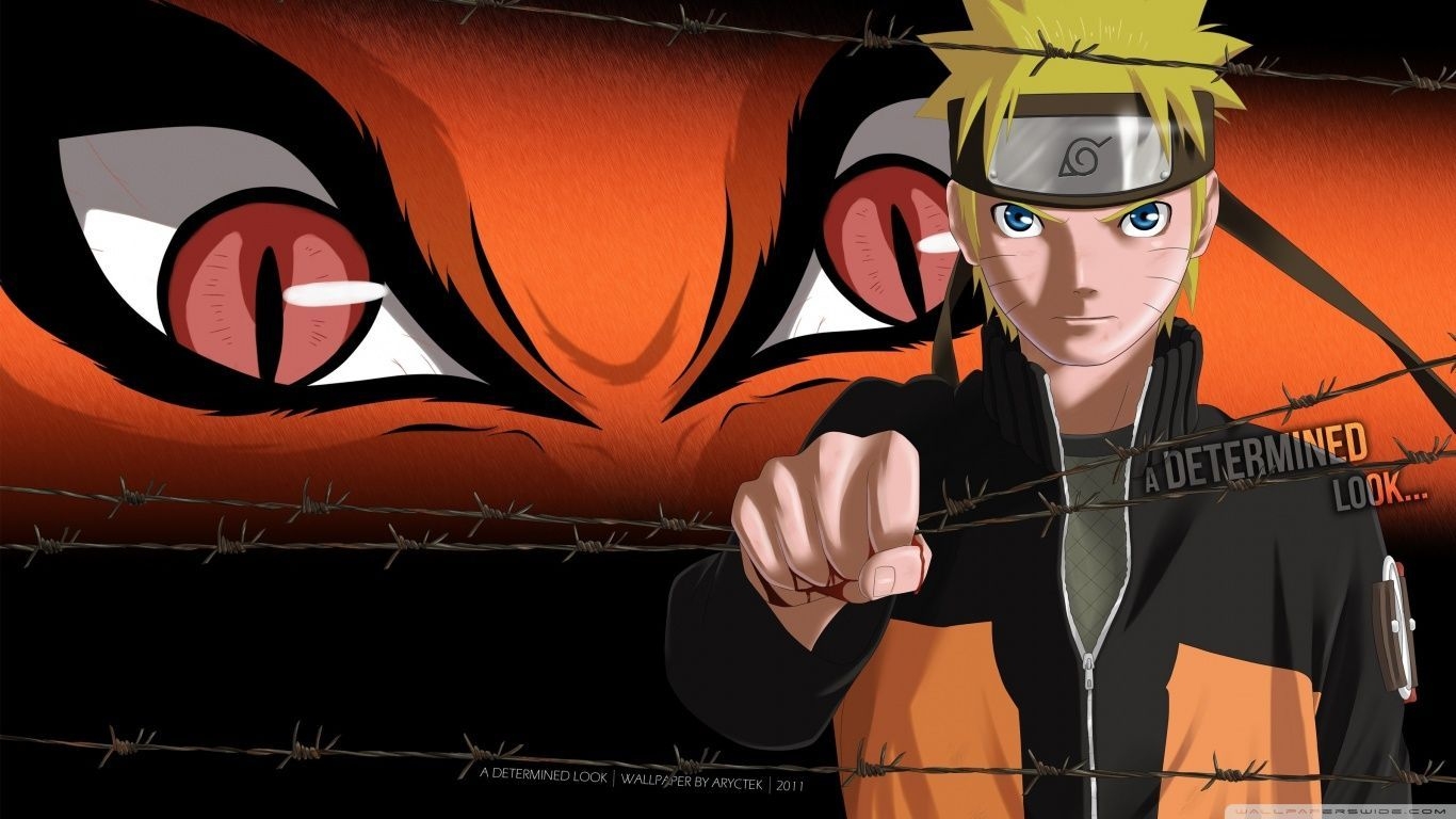 1370x770 Naruto Shippuden Kyuubi Uzumaki HD desktop wallpaper, Desktop