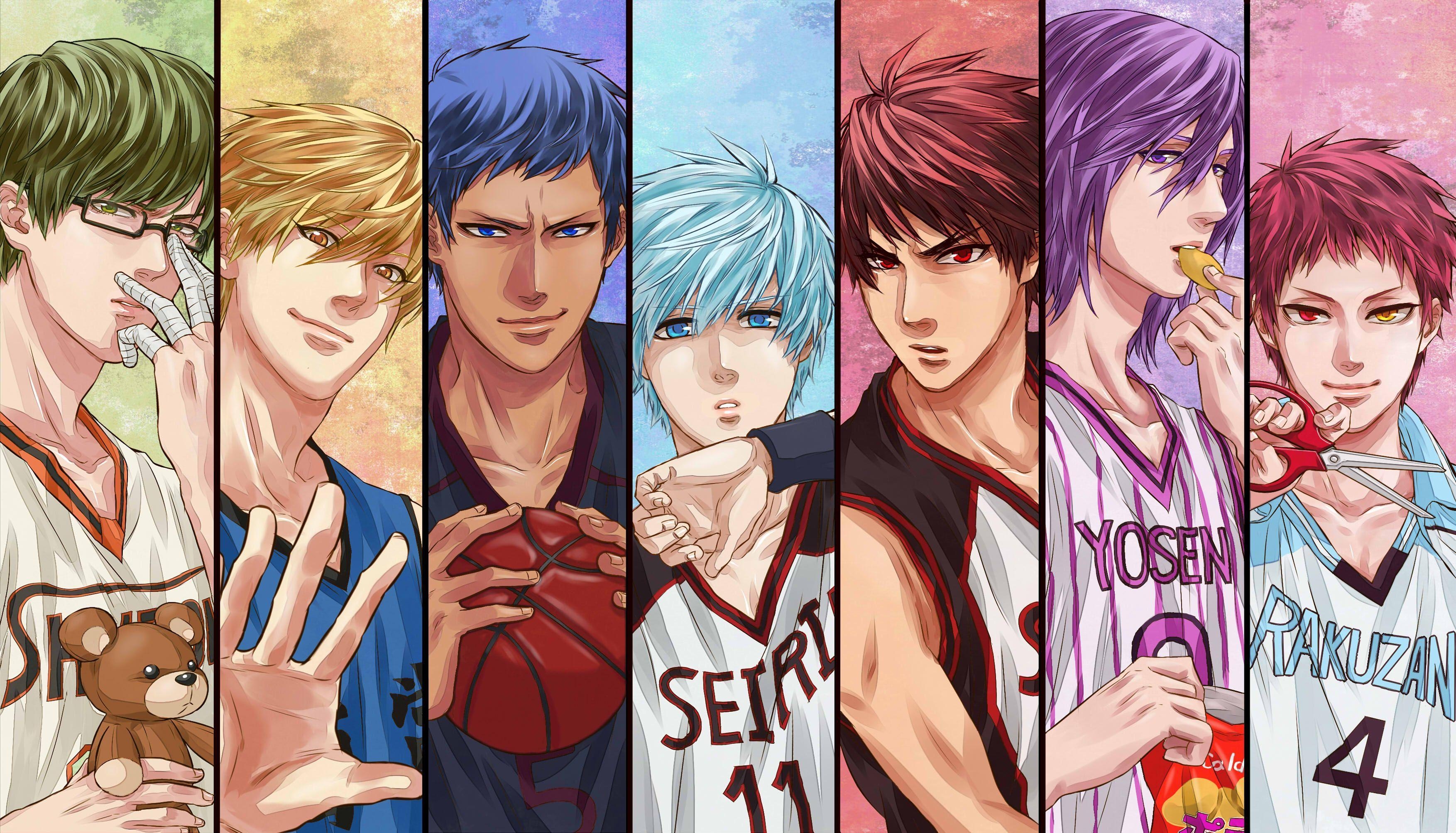 3510x2010 Kuroko's Basketball HD Wallpaper, Desktop