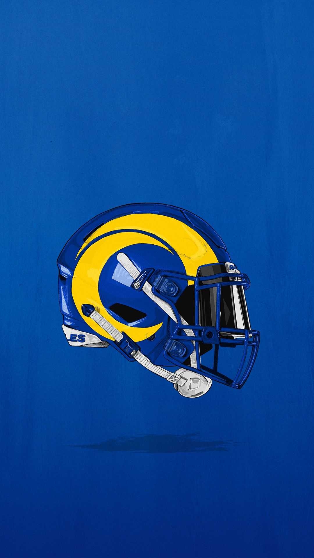 1080x1920 Blue La Rams Wallpaper, Phone