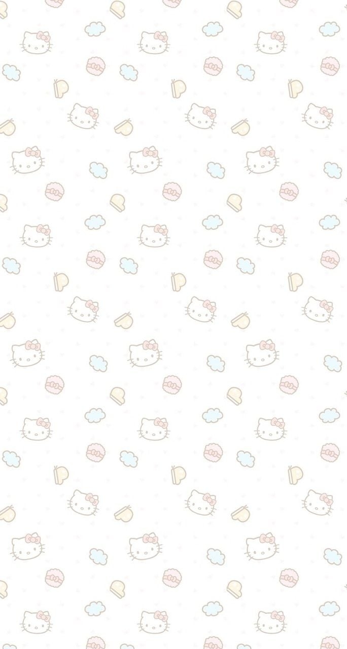 690x1280 Black Lock Screen Hello Kitty Wallpaper, Phone