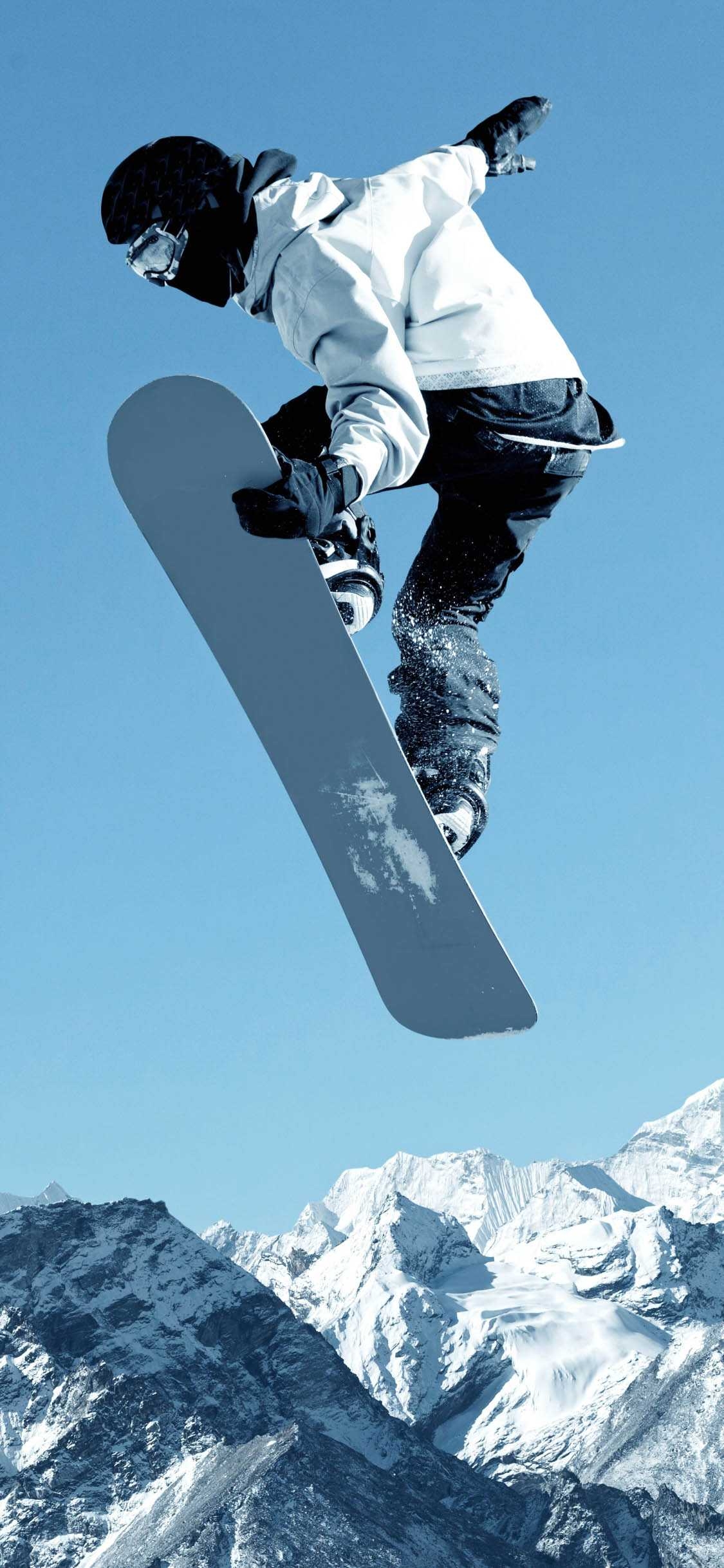 1130x2440 Best Snowboard Wallpaper, Phone