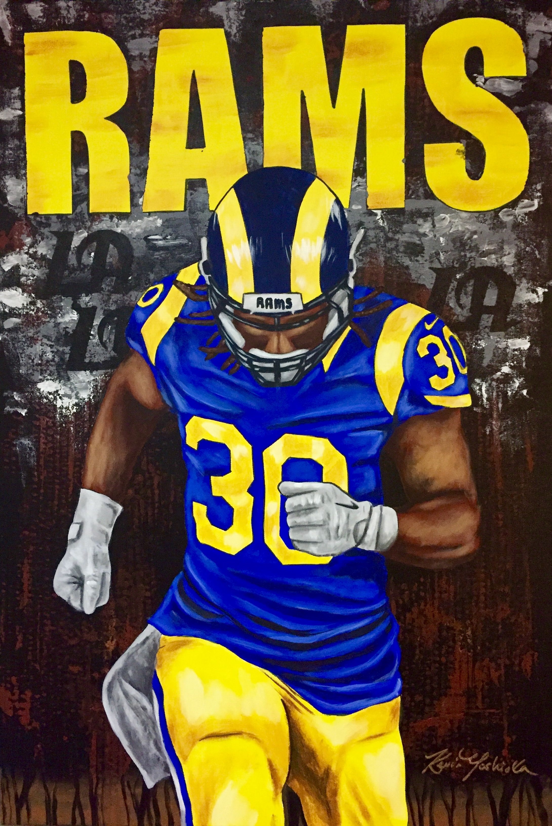 2190x3270 Todd Gurley LA Rams, Phone