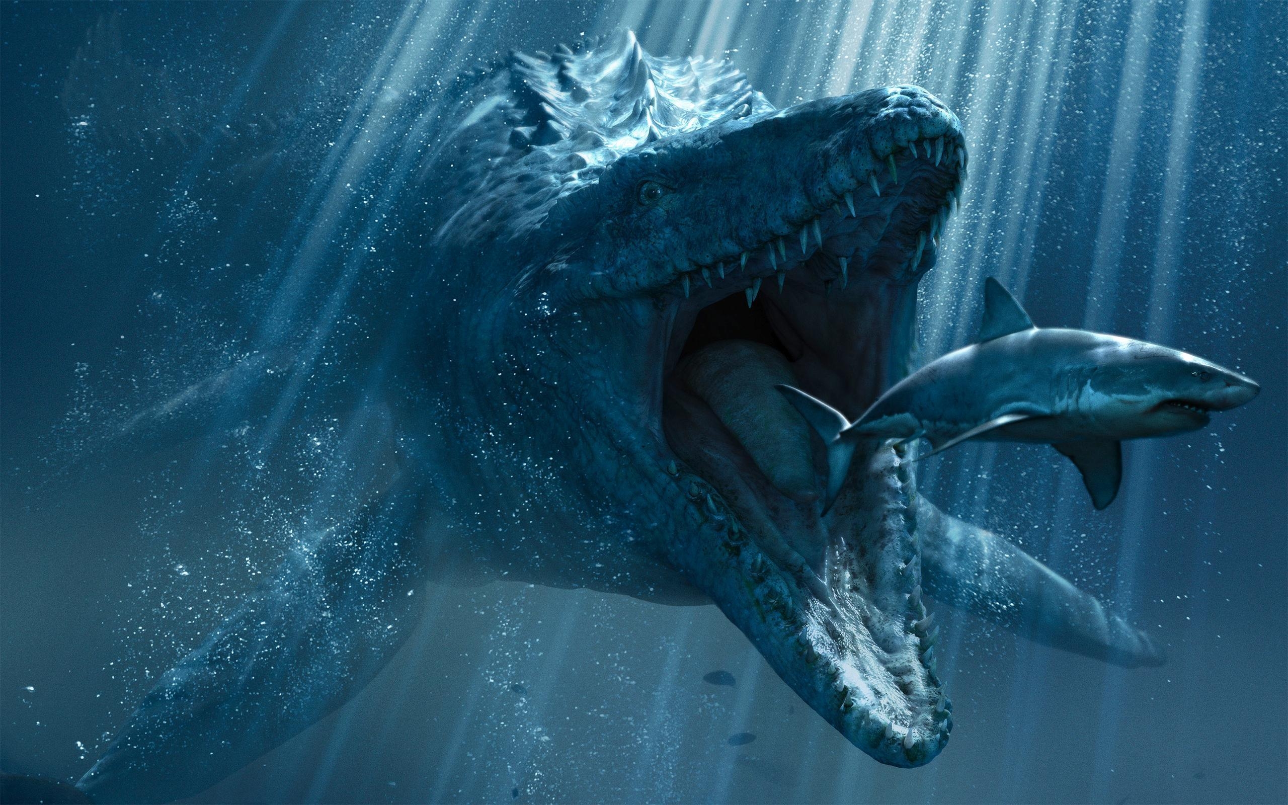 2560x1600 Mosasaur from Jurassic World [], Desktop