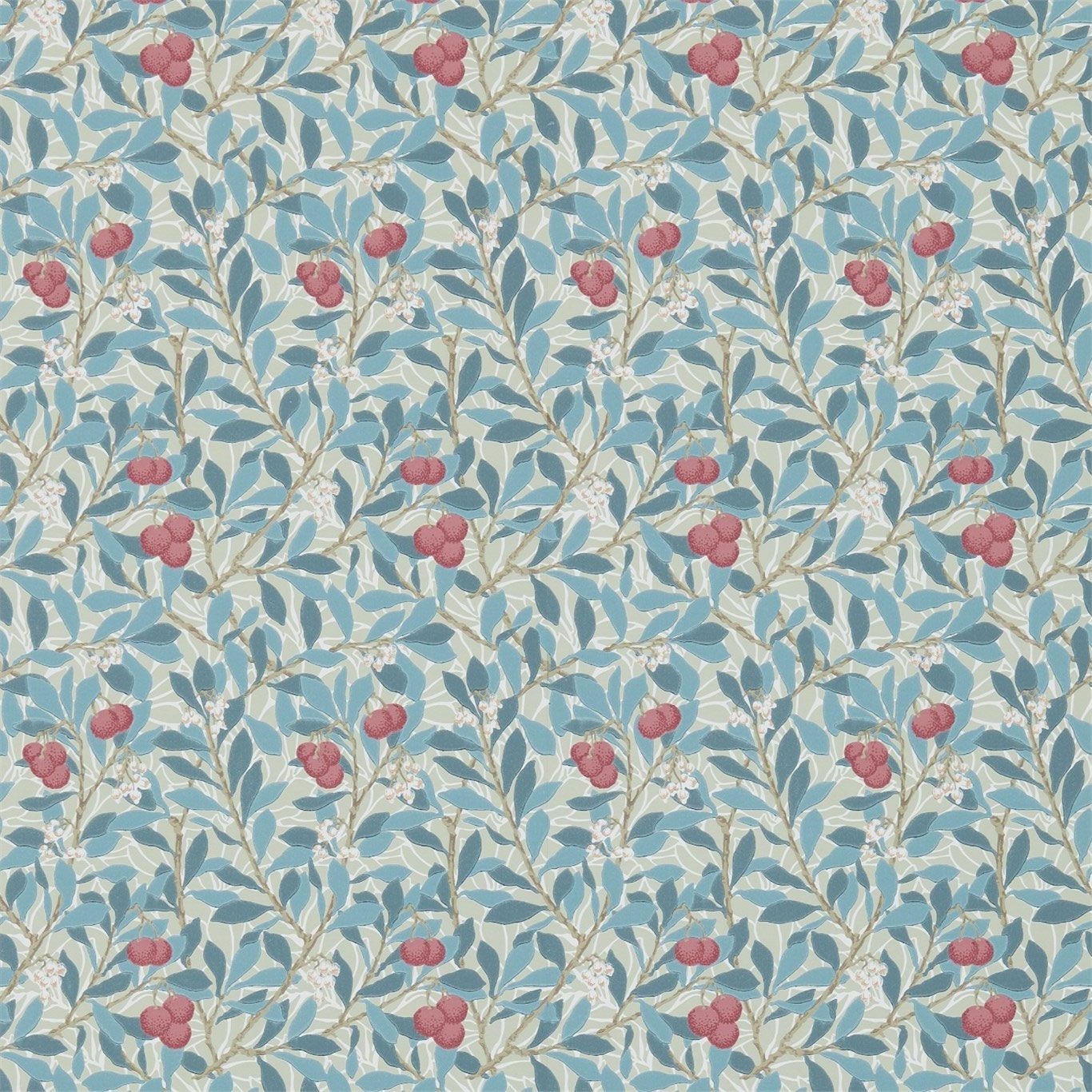 1370x1370 William Morris & Co. Wallpaper Woad Russet, Phone