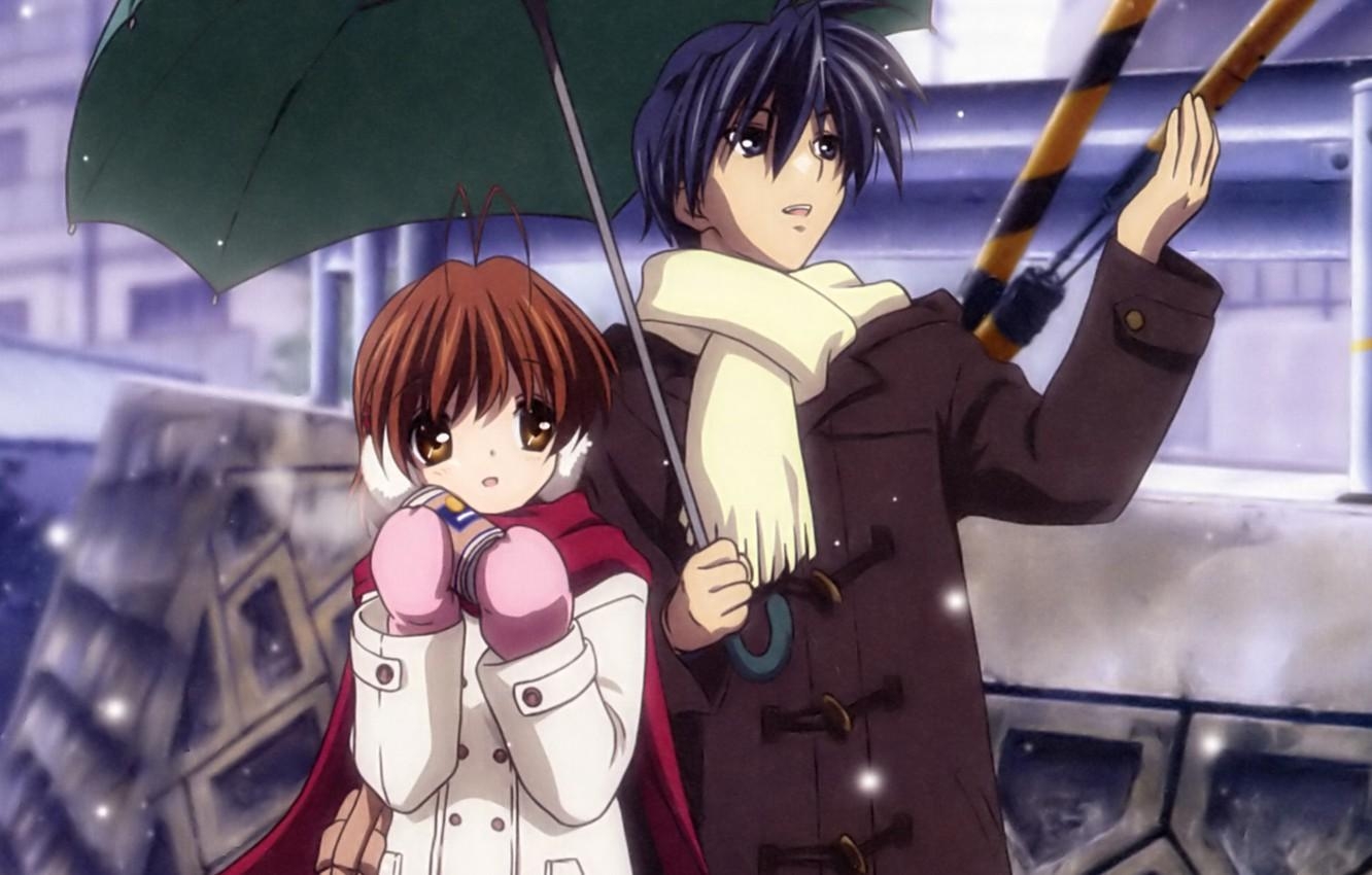 1340x850 Wallpaper Clannad, Clannad, Nagisa Furukawa, Tomoya Okazaki image, Desktop