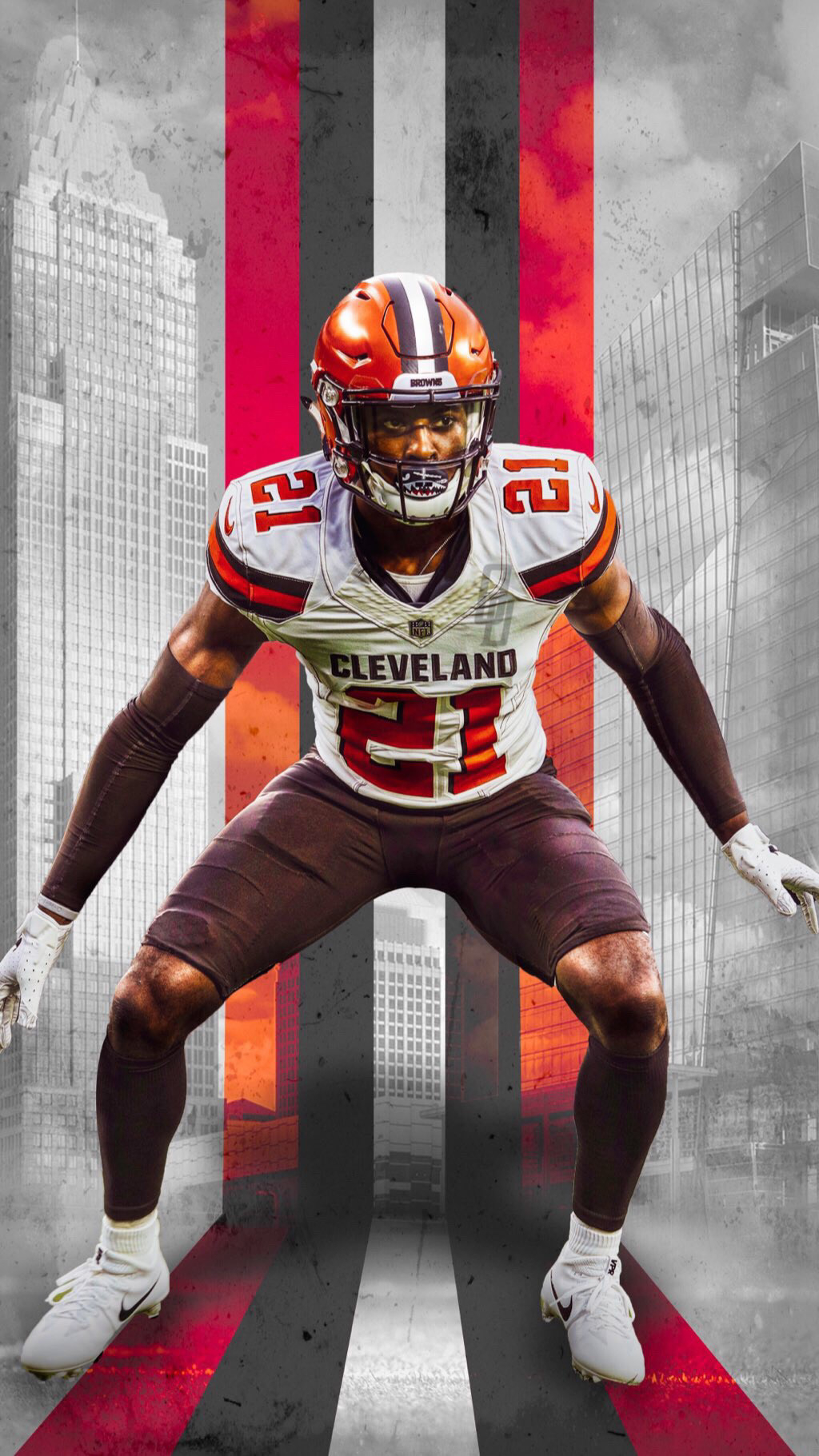 1030x1830 Denzel Ward IPhone wallpaper - Behance, Phone