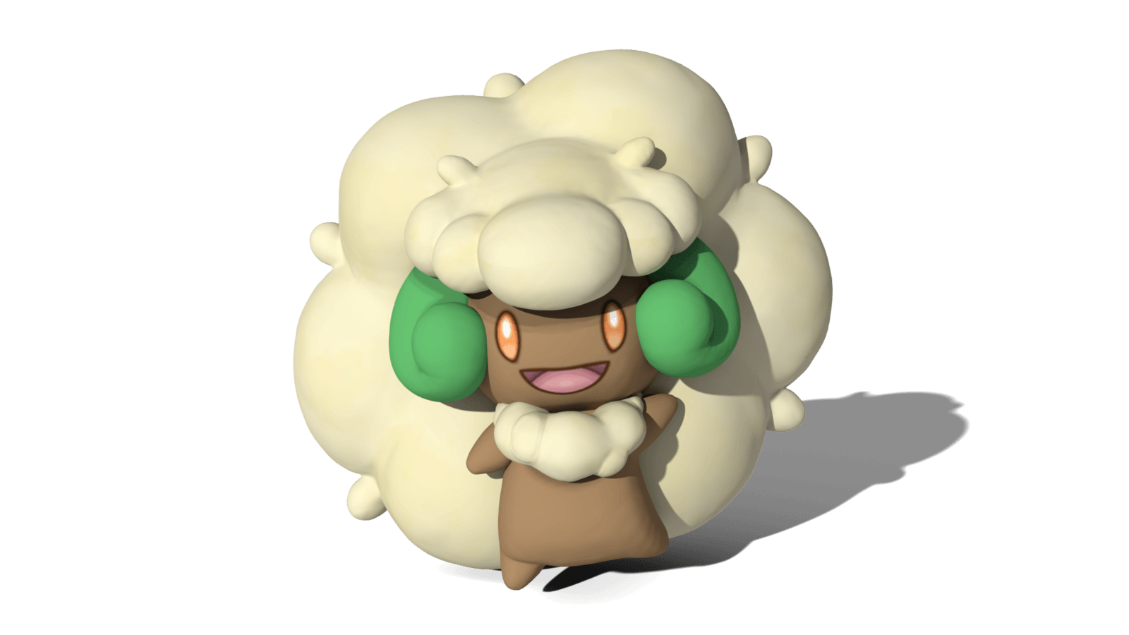 1600x900 A fluffy Whimsicott!, Desktop