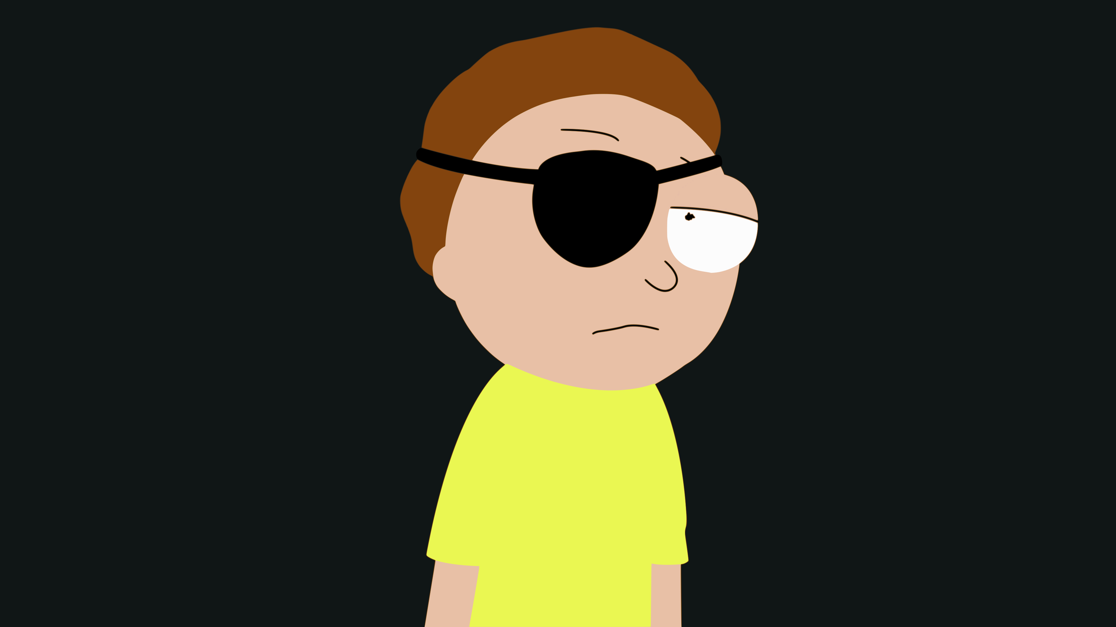 3840x2160 Evil Morty Wallpaper [4K], Desktop