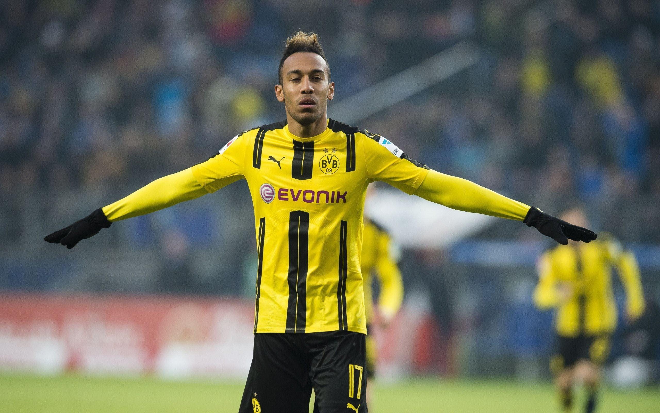 2560x1600 Download Wallpaper Pierre Emerick Aubameyang, Football, Borussia, Desktop