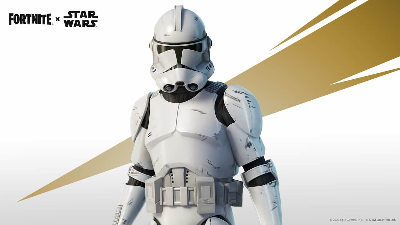 1280x720 Clone Trooper Fortnite wallpaper, Desktop