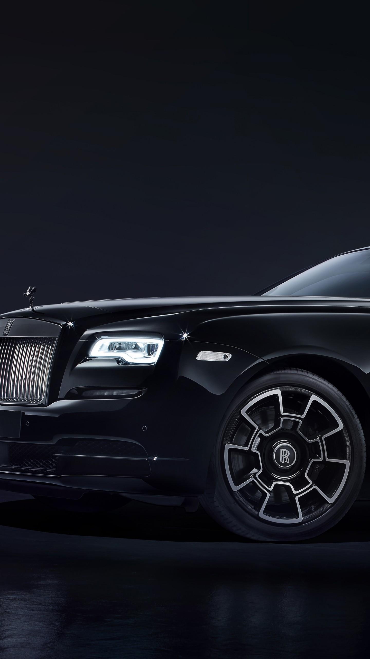 1440x2560 Wallpaper Rolls Royce, Wraith Black Badge, 8K, Automotive / Cars,. Wallpaper For IPhone, Android, Mobile And Desktop, Phone