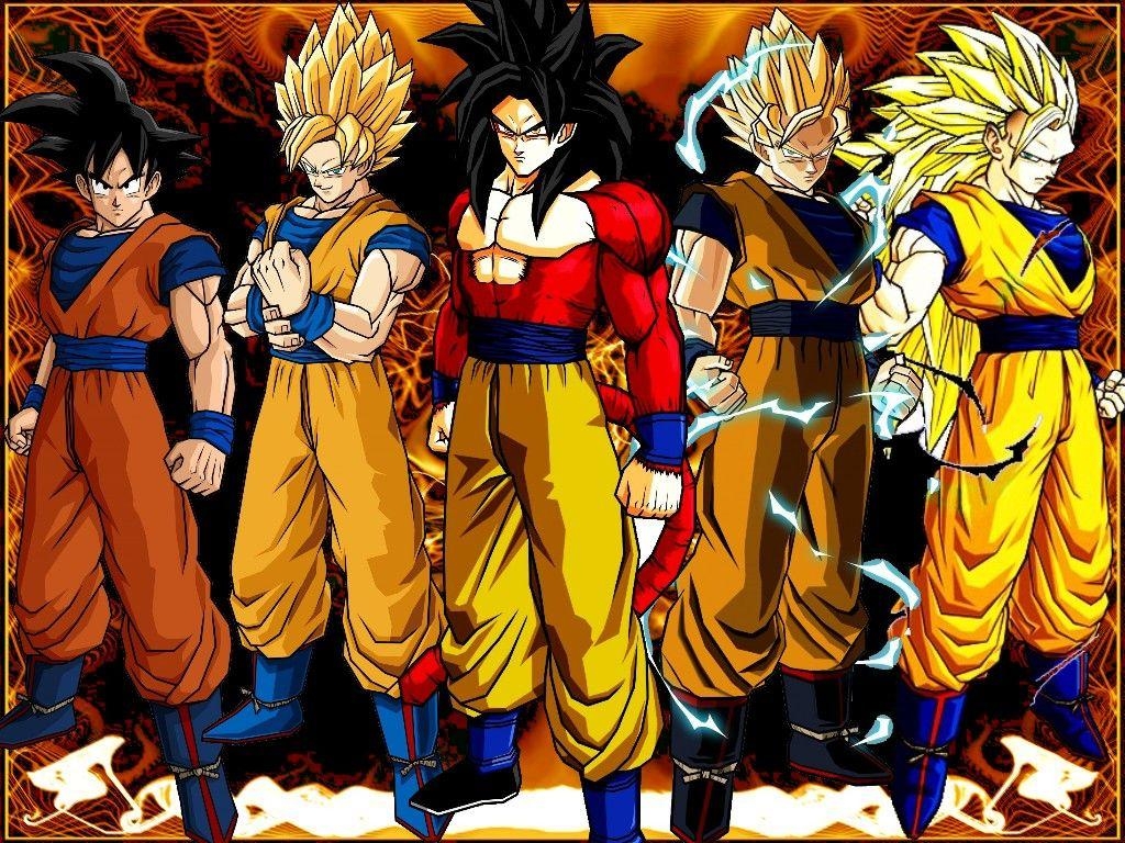 1030x770 Goku levels of transformations Wallpaper, Desktop