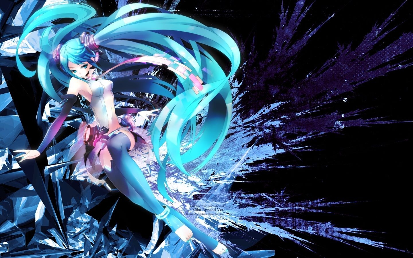 1440x900 Hatsune Miku Beautiful Wallpaper HD « Firefox Wallpaper « Free Download Wallpaper Desktop. Beautiful wallpaper hd, Hatsune miku, HD anime wallpaper, Desktop