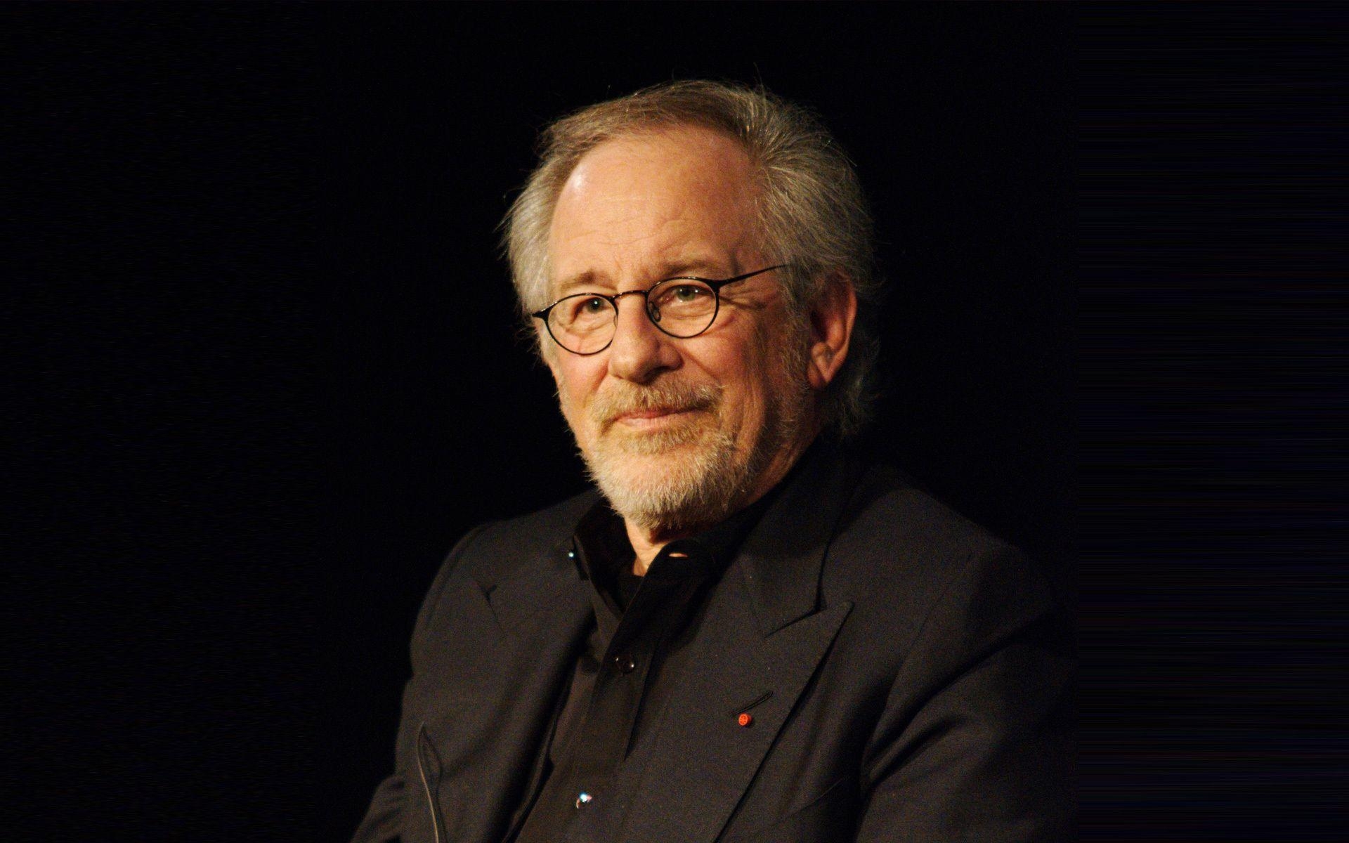 1920x1200 Wallpaper steven spielberg, face, glasses, film director, Desktop