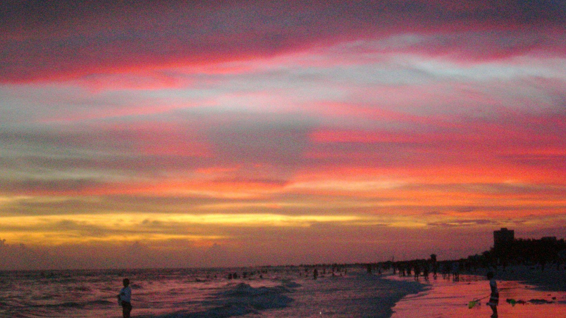 1920x1080 Florida Tag wallpaper: Siesta Key Beautiful Sunset Summer, Desktop