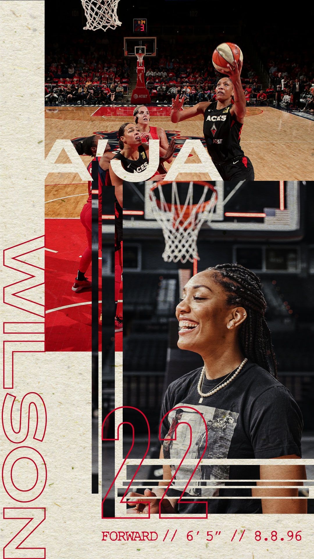 1080x1920 A'ja Wilson: Living the WNBA Dream, Phone