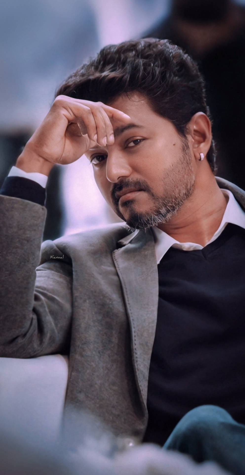 1000x1920 Smug Looking Vijay New Wallpaper, Phone