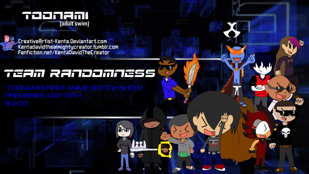 1030x580 Team Randomness Toonami Wallpaper By CreativeArtist Kenta, Desktop