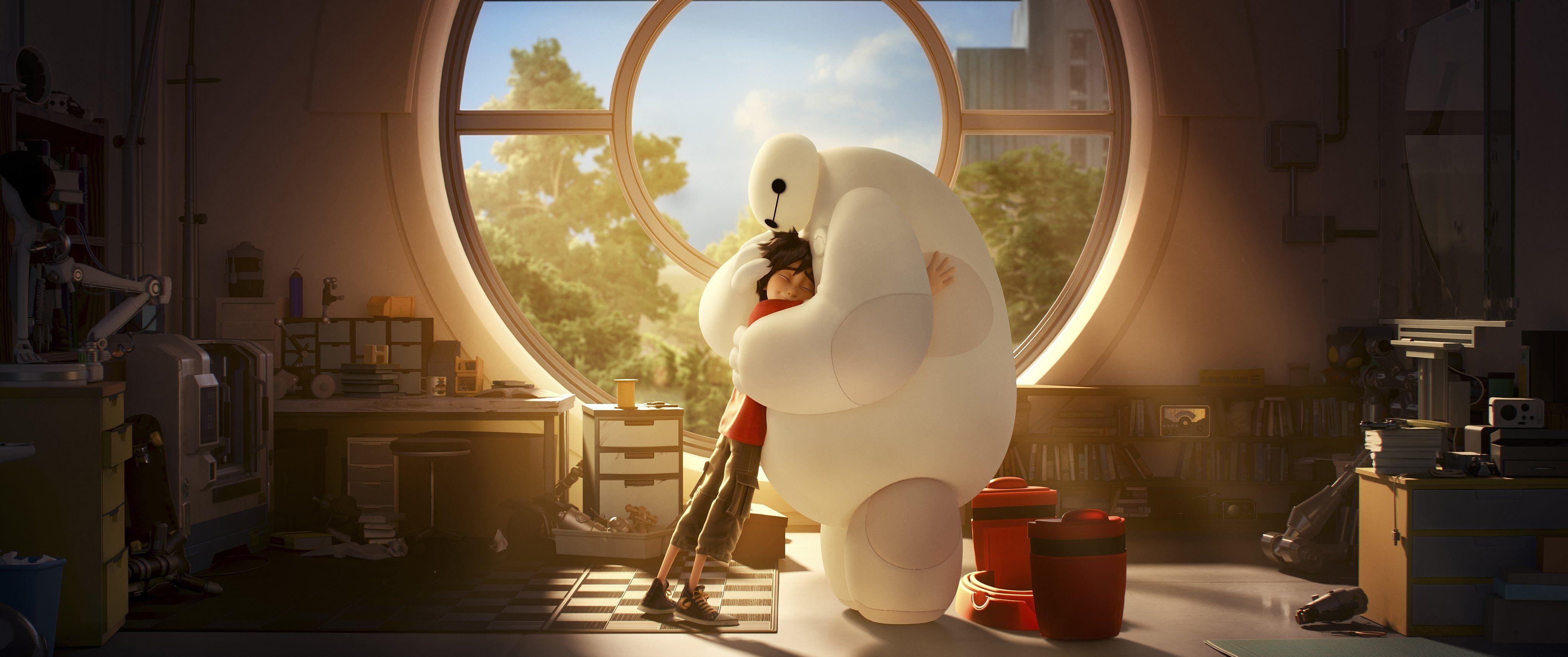 4100x1720 Big Hero 6 Disney wallpaper, Dual Screen