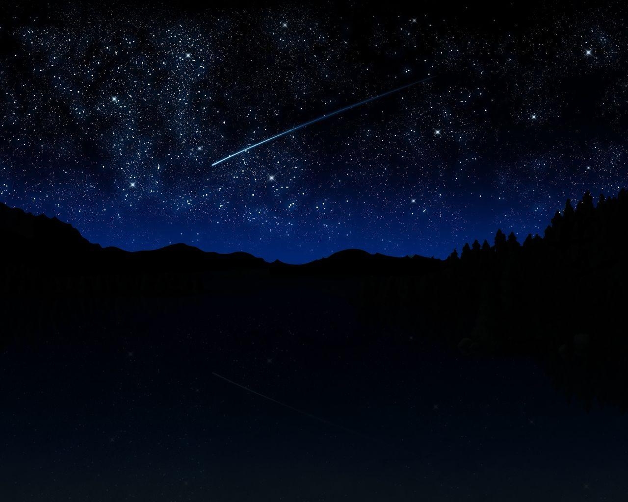 1280x1030 Wallpaper For > Real Night Sky Stars Wallpaper, Desktop