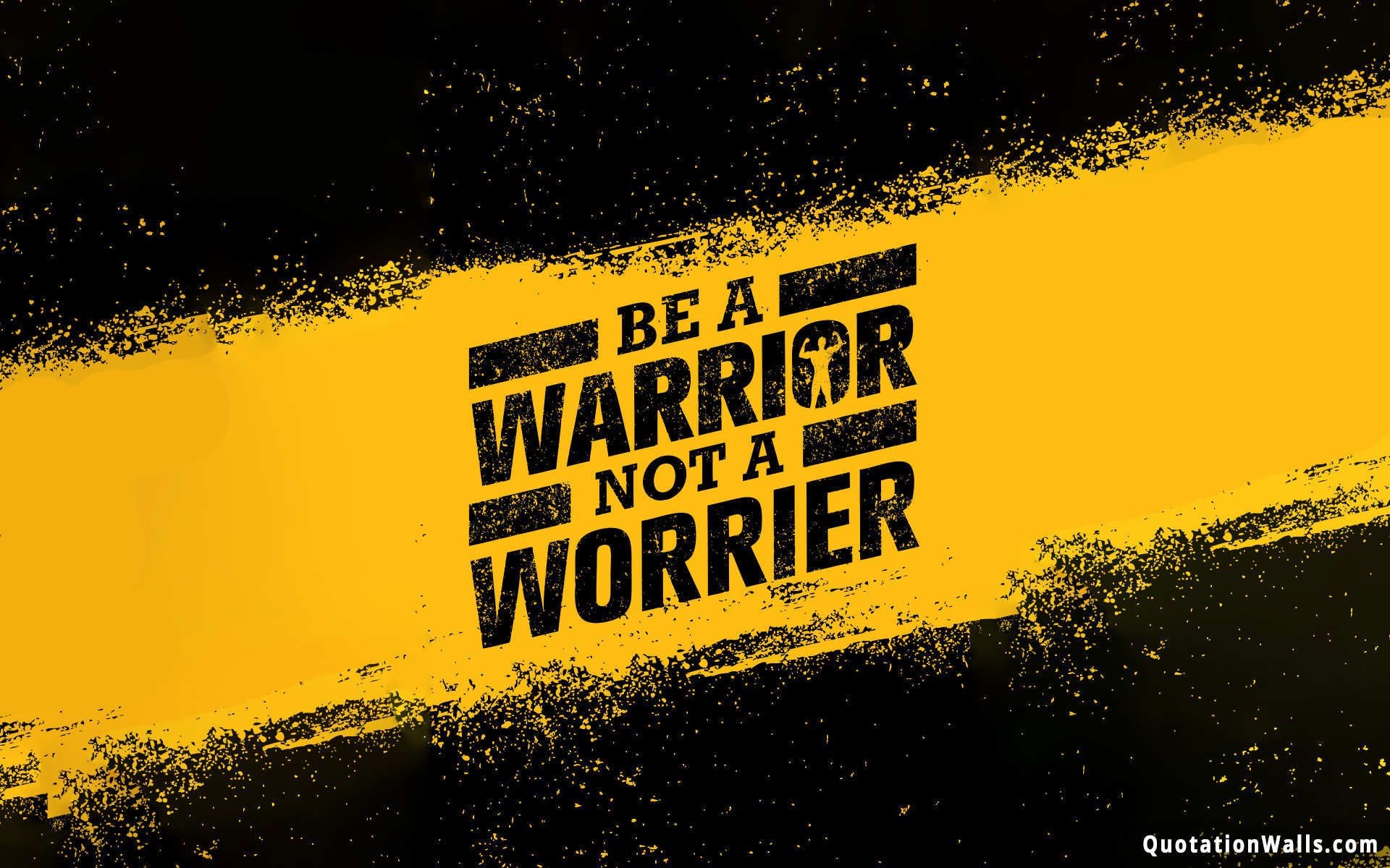 1920x1200 Be A Warrior Motivational Wallpaper for Desktop, Desktop