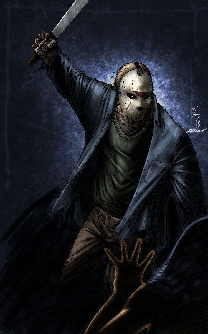 710x1140 Jason Friday the 13th Wallpaper, Phone