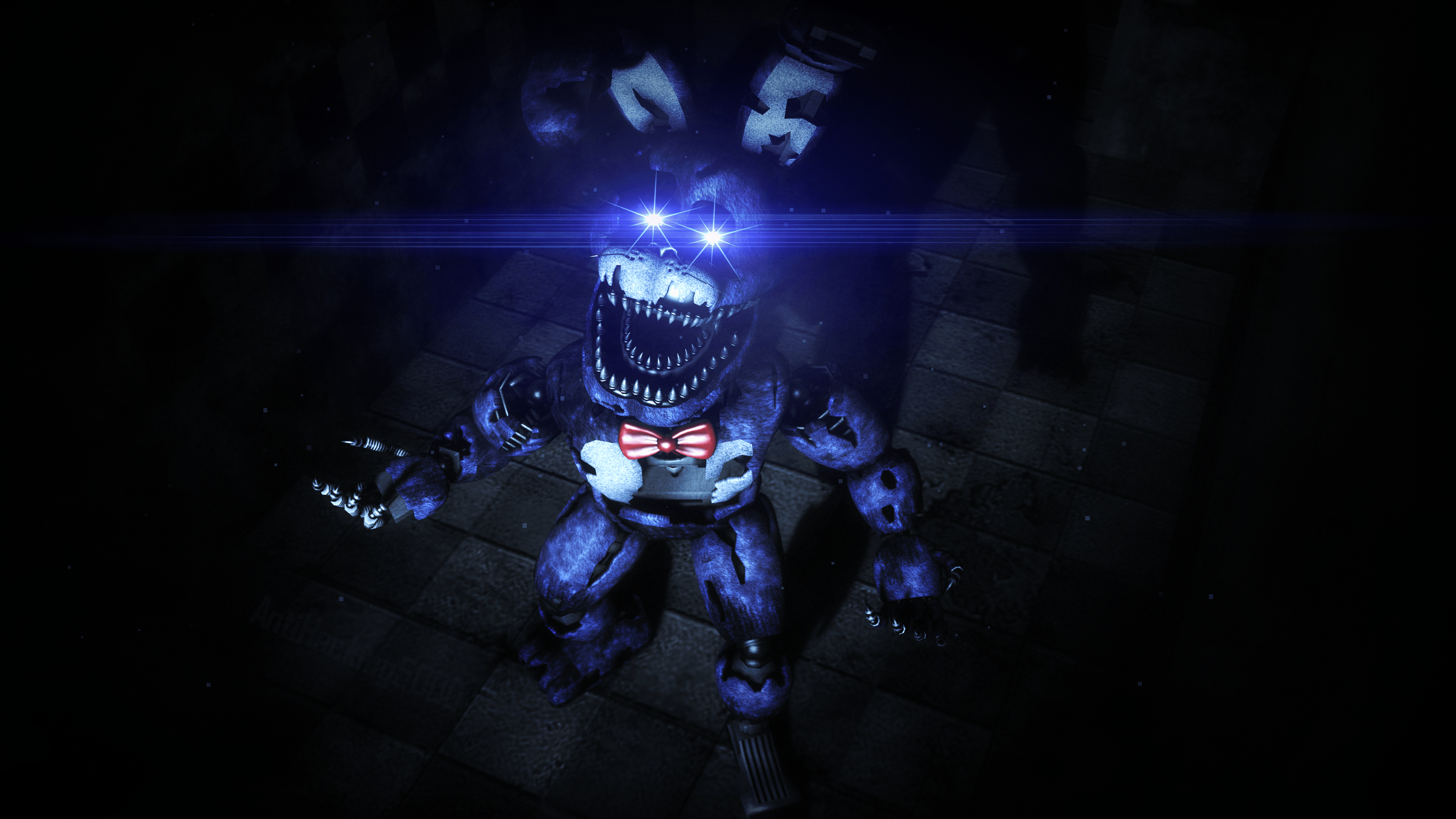 4100x2310 SFM FNAF Nightmare Bonnie by AntiHacking5000. Nightmare Bonnie, Desktop