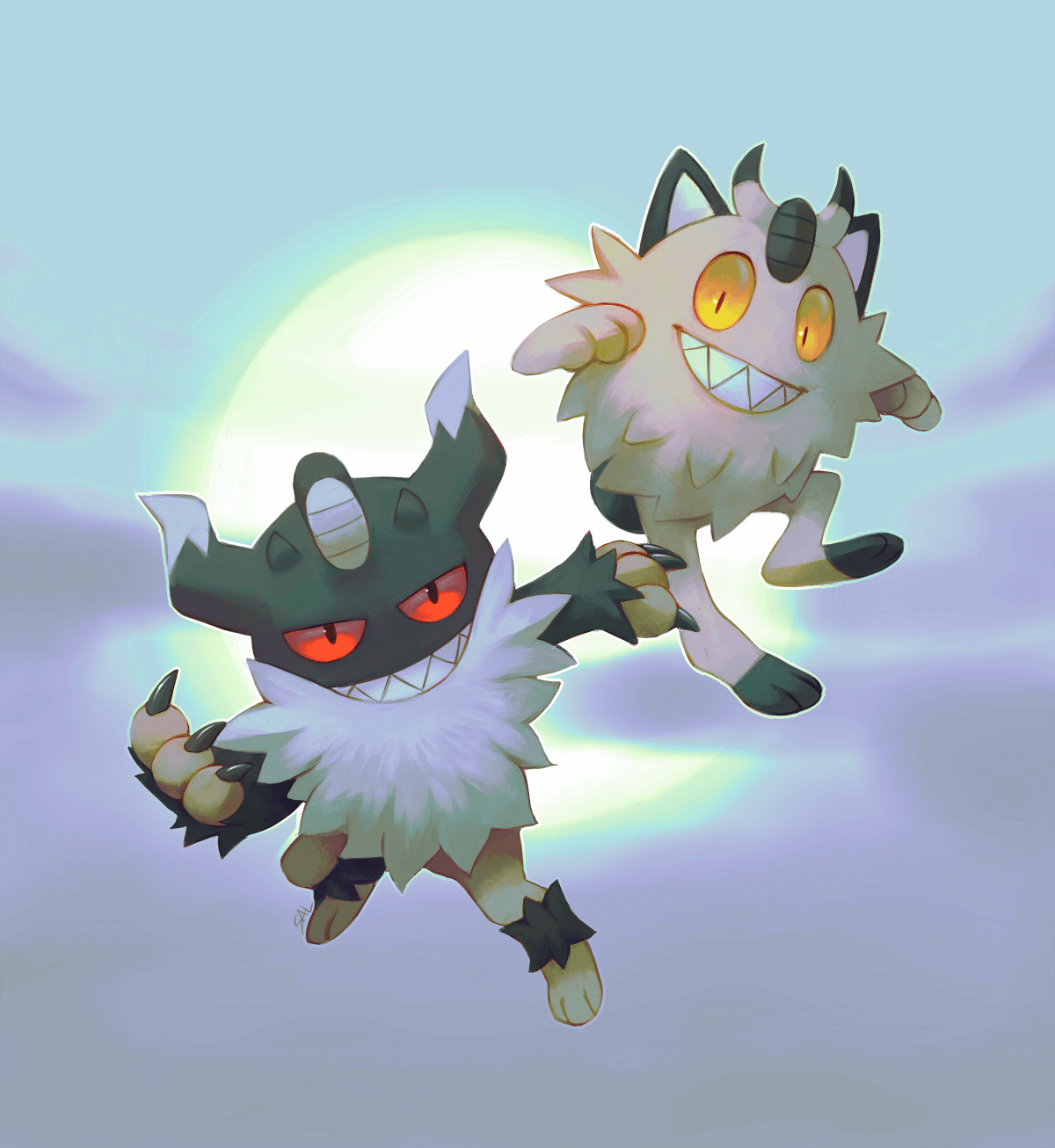 1200x1310 Galarian Meowth and Perrserker are gorgeous, Phone