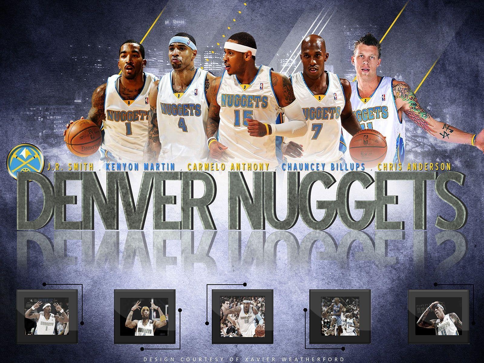 1600x1200 Denver Nuggets 2010 Team Wallpaper. Basketball Wallpaper at, Desktop