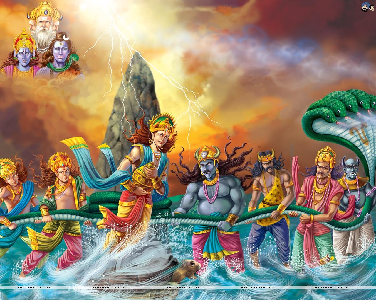 1280x1030 Hindu Gods & Goddesses Full HD Wallpaper & Image, Desktop