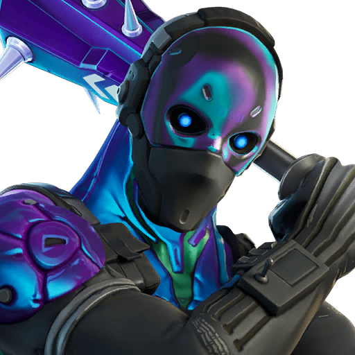 520x520 Covert Cobalt Fortnite wallpaper, Phone