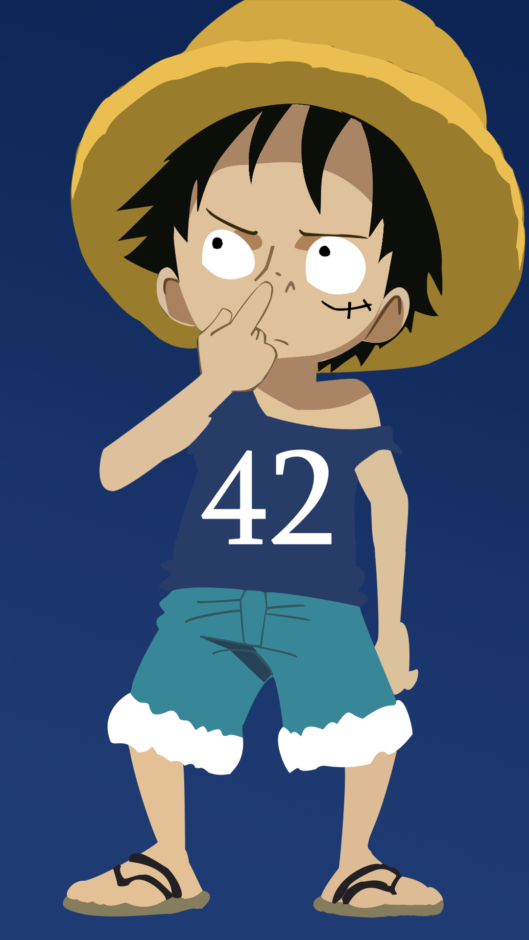 1080x1920 Kid Luffy Wallpaper Free Kid Luffy Background, Phone